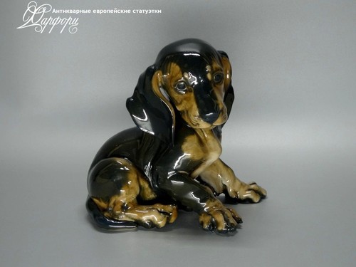 Купить фарфоровую статуэтку Rosenthal Щенок таксы